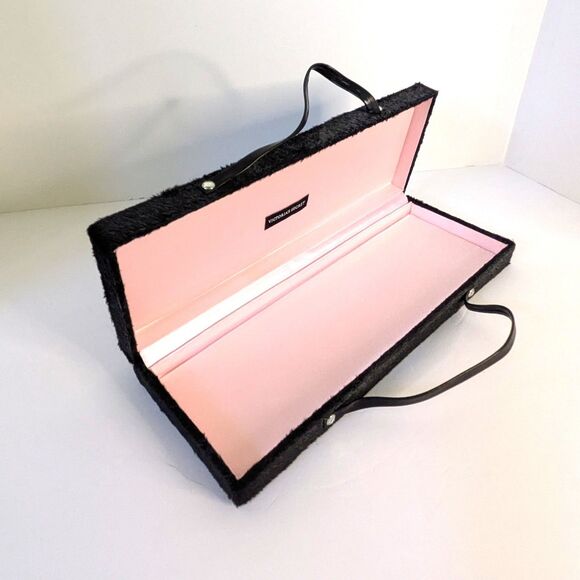 Victoria's Secret Gift Box Womens Clutch Bag from Tempting Treasures Black - Picture 1 of 14